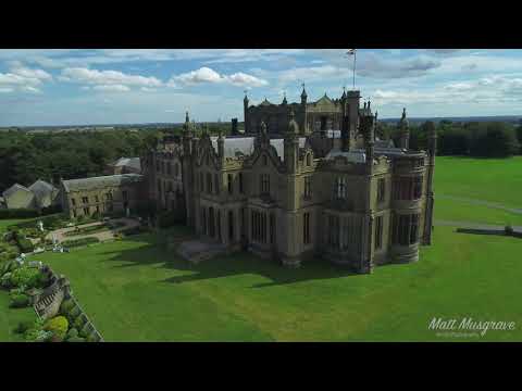 Allerton Castle from the skies