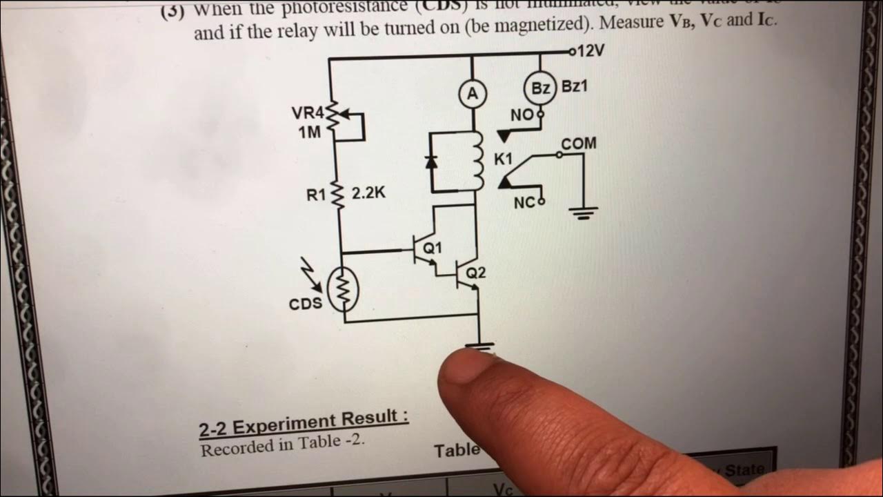 Darlington Pair Circuit (Item2) YouTube