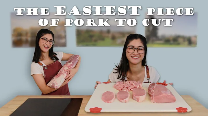 How to Cut a Boneless Pork Loin | Butchery At Home | The Easiest Piece of Pork to Cut