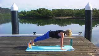 FitTin high plank jumps