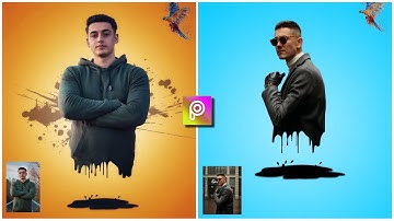 Realistic Dripping Effect Photo Editing in Picsart || PicsArt Dripping Effect Edits Tutorial