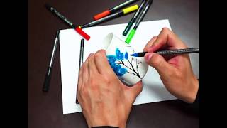 Edding Porcelana Brushpen