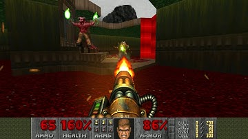 Brutal Doom Project Brutality 4K - Episode 1 Boss: Barons of Hell