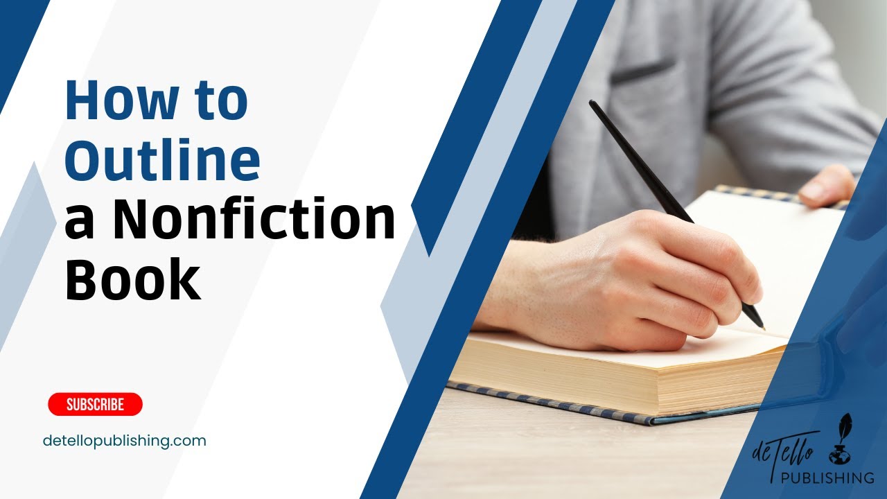 How to Outline a Nonfiction Book - YouTube