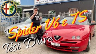 GASI TEST: Alfa Romeo Spider, 3.0 v6 & 2.0 twin spark