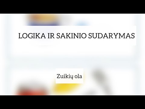 Video: Kaip Lavinti Logiką