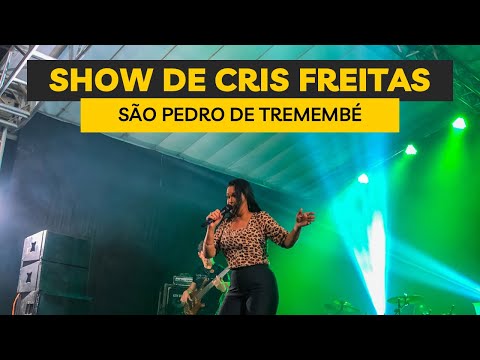 Cris freitas no São Pedro de Tremembé