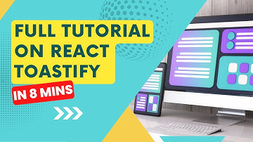 Full tutorial on React Toastify in 8 mins #react #reacttoastify #beginners #codingtutorial