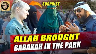 Allah Brought the Barakah in the Park! Speaker's corner