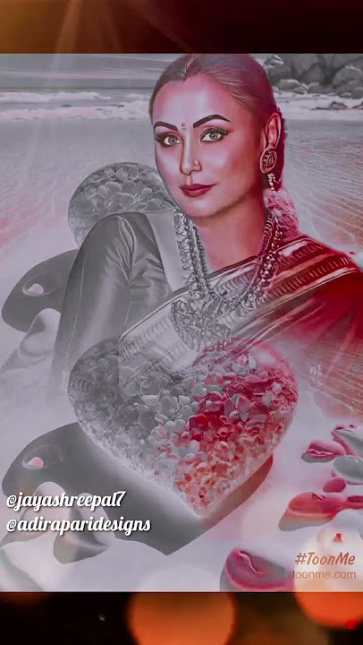 My heart is locked🔒 key is with you🔑 open and see how👀 much I love you❤ #adirapari #ranimukerji