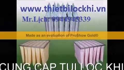 Túi lọc khí cho AHU, túi lọc khí, túi lọc khí F5-F8