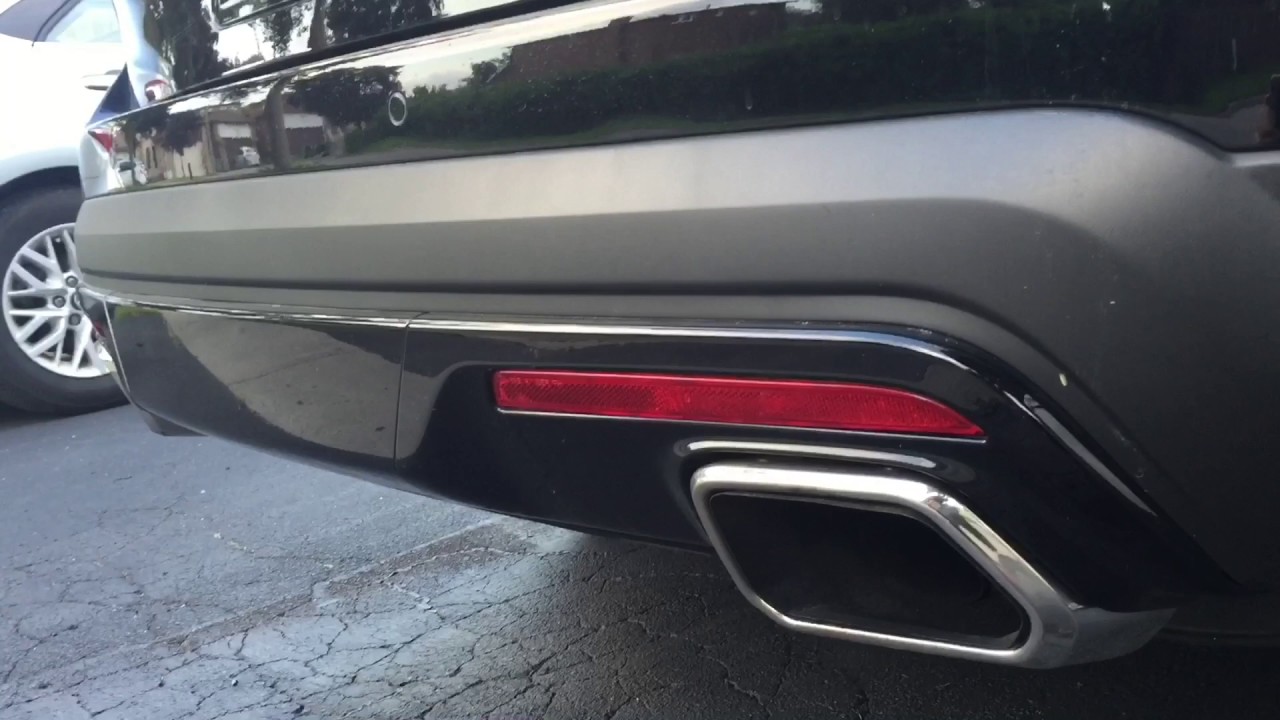 2017 Ford Explorer Sport cold start exhaust & revs - YouTube