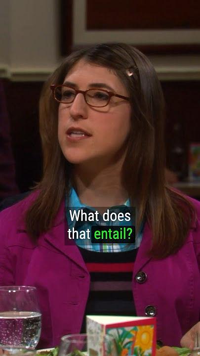 TBBT S04E08 | Amy - What does that entail? #shorts