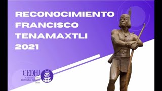 Reconocimiento a YAAJ de la Comisión Estatal de Derechos Humanos de Jalisco: Francisco Tenamaxtli