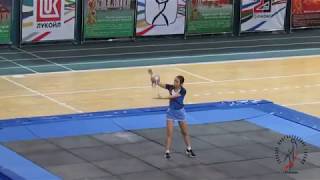 Чемпионат России 2017 по силовому жонглированию гирями. Елизавета Загородняя