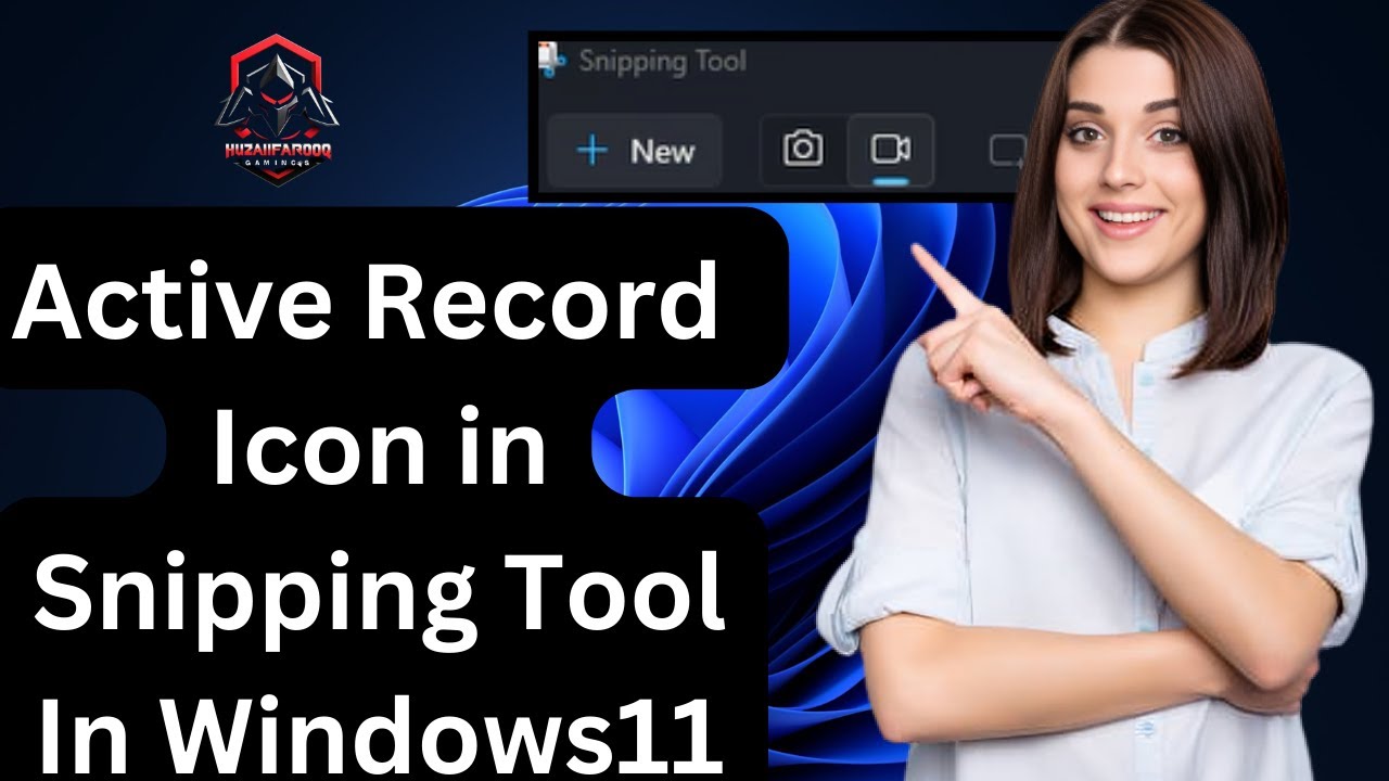 How to active Record Icon in snipping Tool in Windows 11 - YouTube