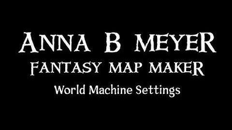 World Machine Settings