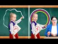 КАКАЯ УМНАЯ ДЕВОЧКА! 👧🏼🏫🎓 УДИВИТЕЛЬНЫЕ ШКОЛЬНЫЕ ЛАЙФХАКИ, ЧТОБЫ УЧИТЬСЯ ЛУЧШЕ ВСЕХ!