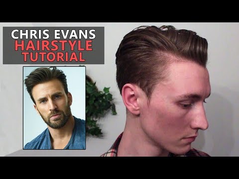 chris-evans-hairstyle-tutorial-|-2-hairstyles-|-avengers:-end-game