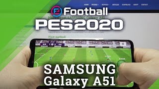 PES Gameplay Test on Samsung Galaxy A51 - Pro Evolution Soccer screenshot 5