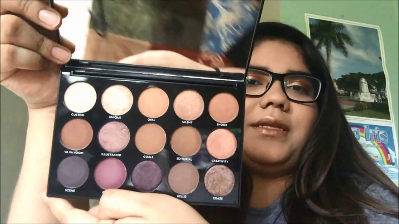 Morphe 15D, 15N And Master Of Metallics Swatches, Look and Review