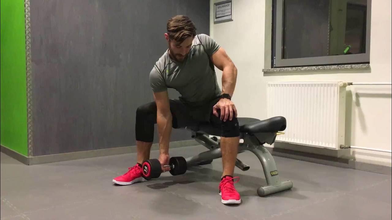 Bizeps Curls mit der Kurzhantel YouTube