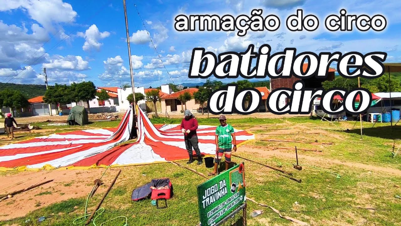 Veja Como Montamos o Circo do Palhaço Ferrugem Jackson em Tempo Recorde! ⏱️🎪