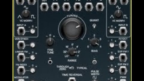 Voltage Modular Zeroscillator Complete And Really Epic