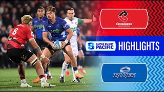 HIGHLIGHTS | CRUSADERS v BLUES | Super Rugby Pacific 2024 | Round 14 screenshot 4