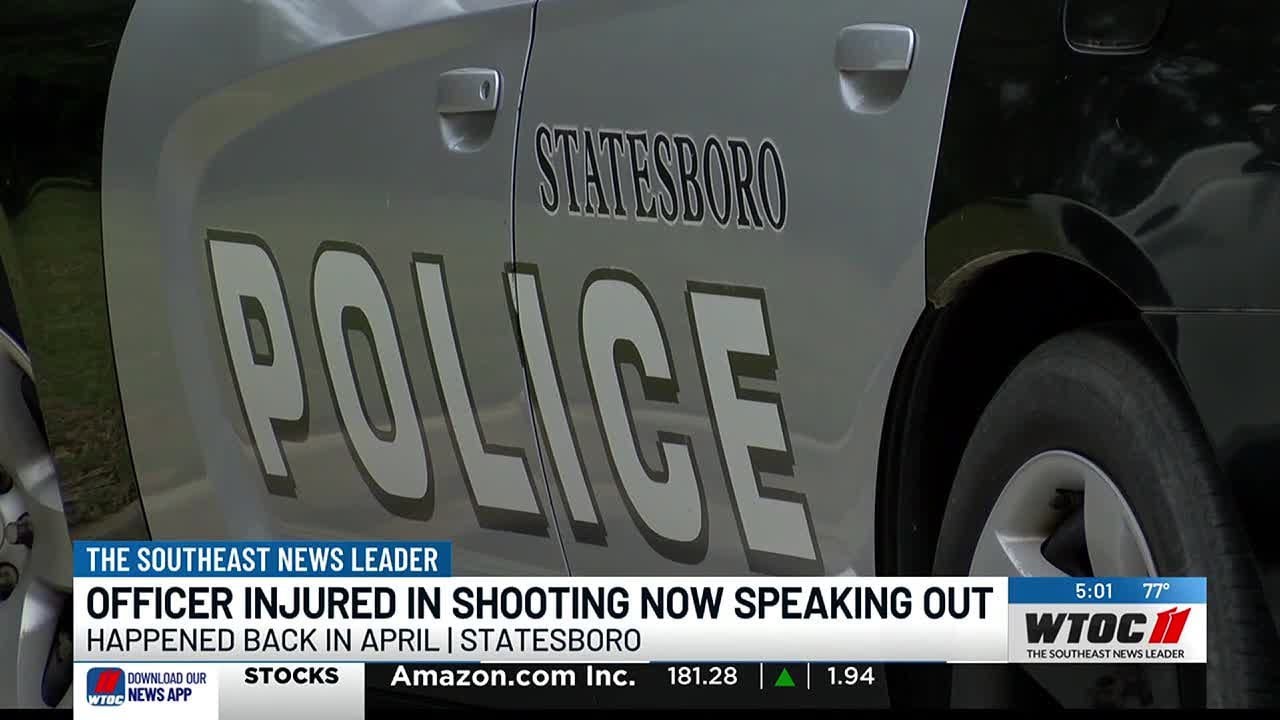 Statesboro police officer involved in shooting speaks out for the first ...