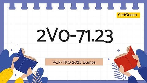 2V0-71.23 VMware Tanzu for Kubernetes Operations Professional Exam Dumps