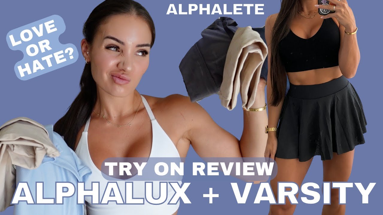 ALPHALETE Leggings Review - OG Revival vs R6 (Bonus: Alphalux Tri Bra) 