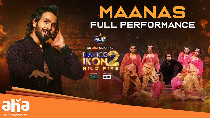 Maanas Amazing Full Dance Performance | Dance Ikon 2 WildFire | Watch Now on aha