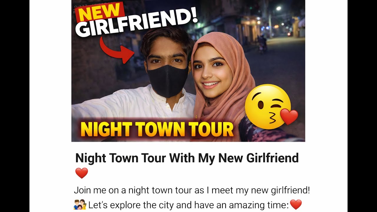Night Town Tour 🌙 | I Met Someone Special 😱❤️ (Unexpected Moment) 