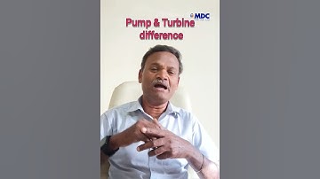 Difference between Pump & Turbine #mechanicalengineering | Dr. N V Dhandapani #mdcengg #shortvideo