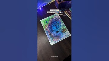 Beautiful krishna drawing 🦚 janmashtami special drawing 🧿 #krishna #drawing