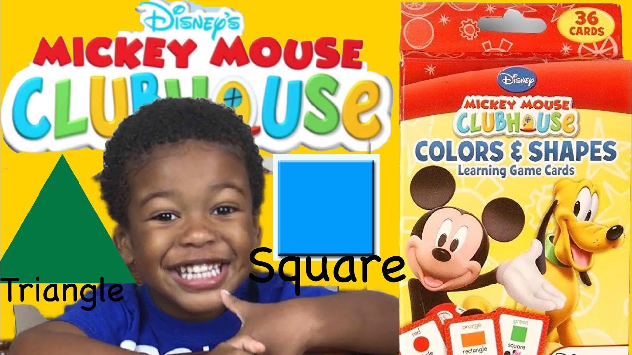 Best Learning Colors & Shapes Video for Children – Disney Mickey Mouse ...