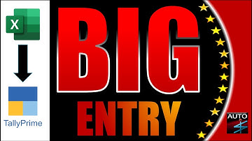 Excel to Tally BIG Entry | EazyAUTO4 ExceltoTally Daybook Import | Salary Entry