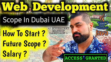 💰 Web Development Career In Dubai UAE || Hindi / Urdu