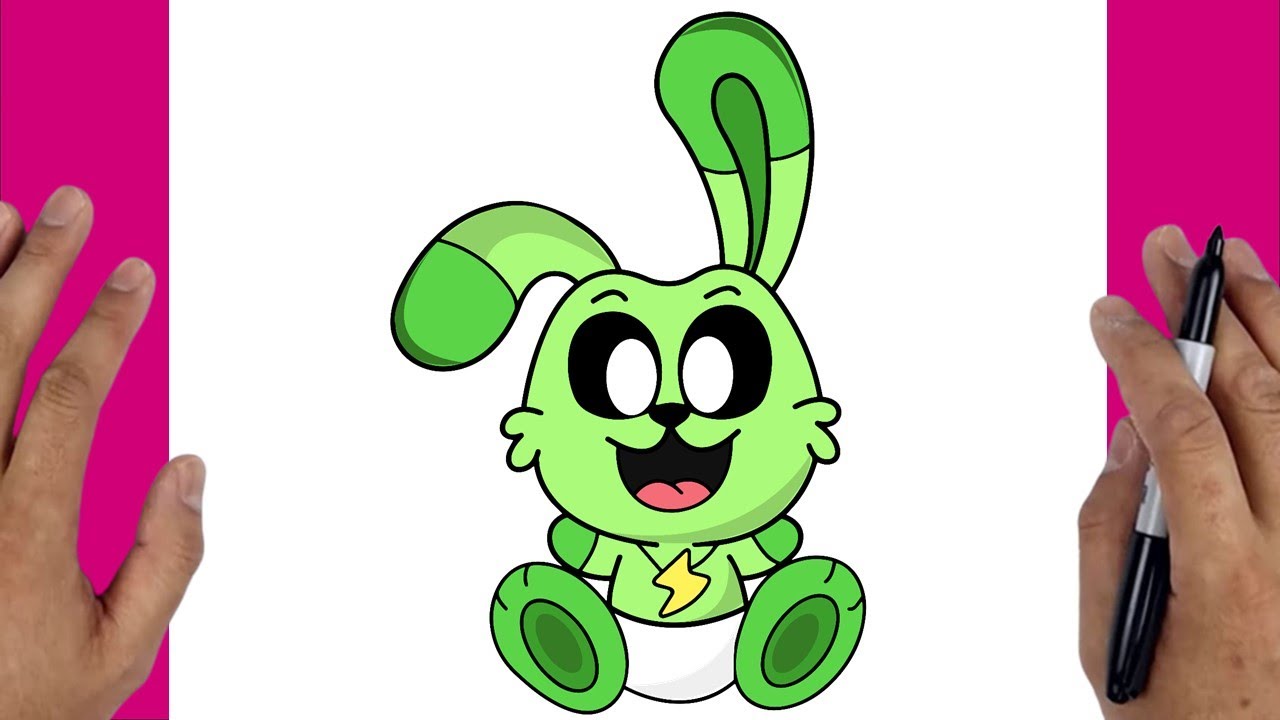 ✏️ Easy Art! How to Draw Baby Hoppy Hopscotch Step-by-Step - YouTube