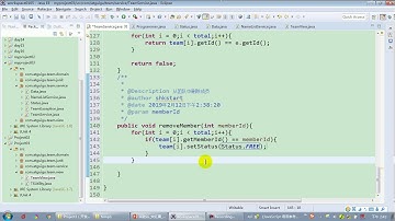 【day17】14 尚硅谷 Java语言基础 项目三TeamService中removeMember的实现