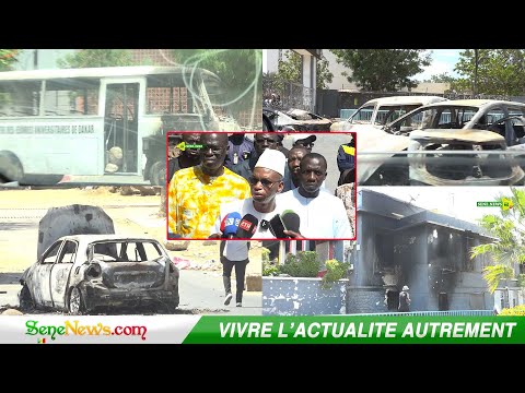 UCAD : Visite du ministre Moussa Baldé après les émeutes