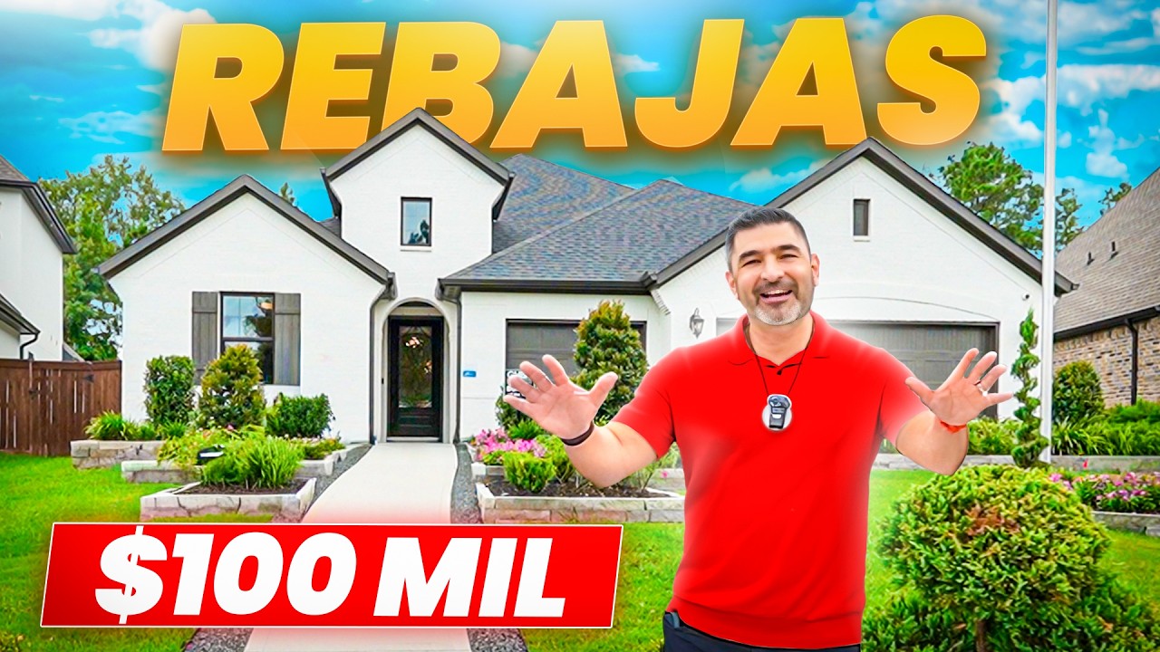 💥 Precios INCREIBLES en Houston Texas: Casas NUEVAS de LUJO con $100,000 de Rebaja!