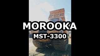 MOROOKA CARRIER DUMP MST-3300 / Engine Starting Up