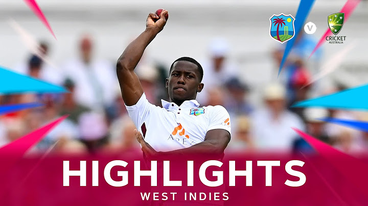 Highlights | West Indies v Australia | 1st Test Day 3