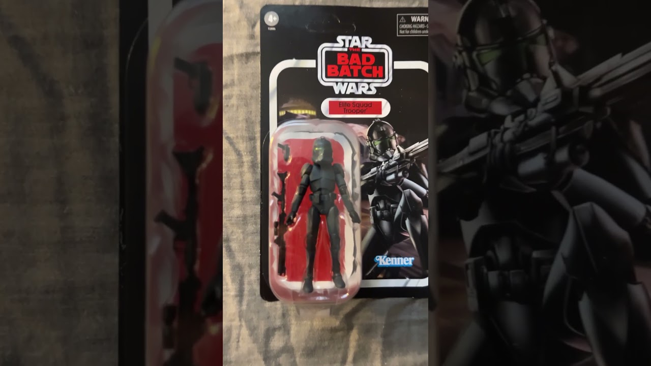 Star Wars The Bad Batch 4 Pack Figures