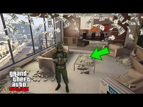 How To Fill Up Ceo Office With Money! | Gta Online Help Guide