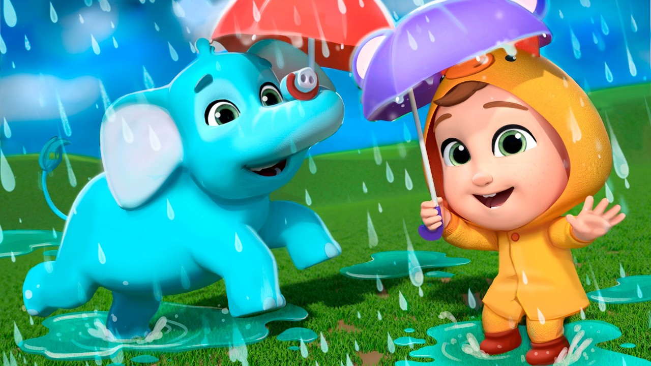 Rainy Day at the Zoo | Lalafun Nursery Rhymes & Kids Songs