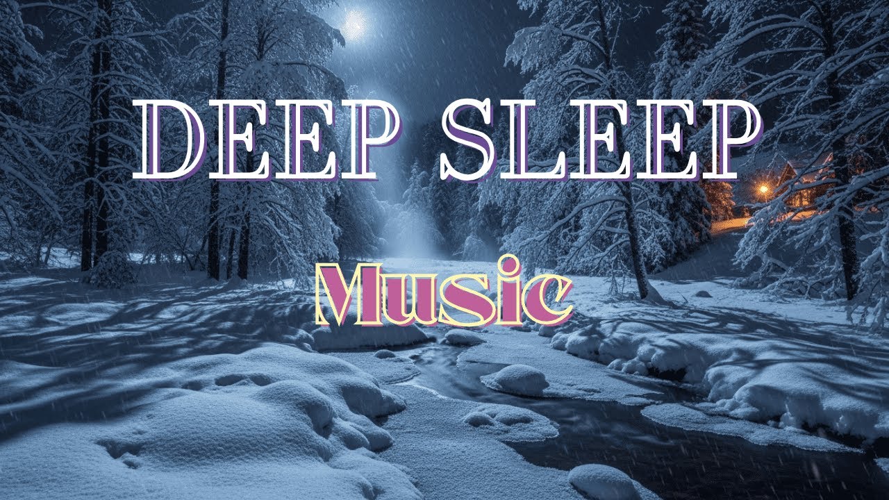 Silent Night Snowfall | Calm Music for Sleep and Emotional Rest