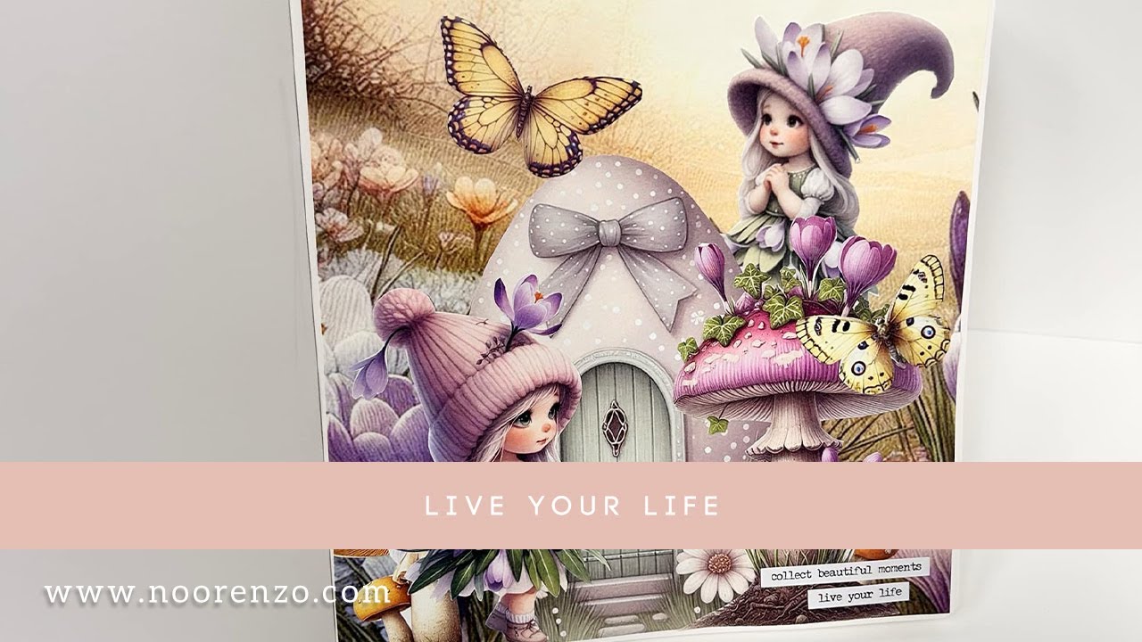 Collage maken met Fairybells Voorjaar & Pasen door Jolanda